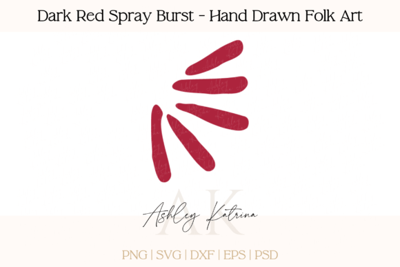Dark Red Spray Burst Graphics and Illustrations